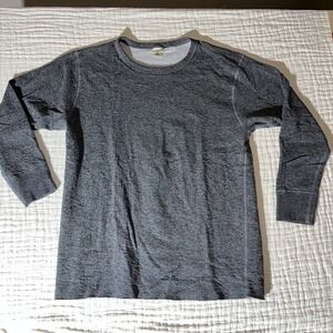 LL Bean Sweatshirt Mens XLT Charcoal Gray Crewneck‎ Outdoor